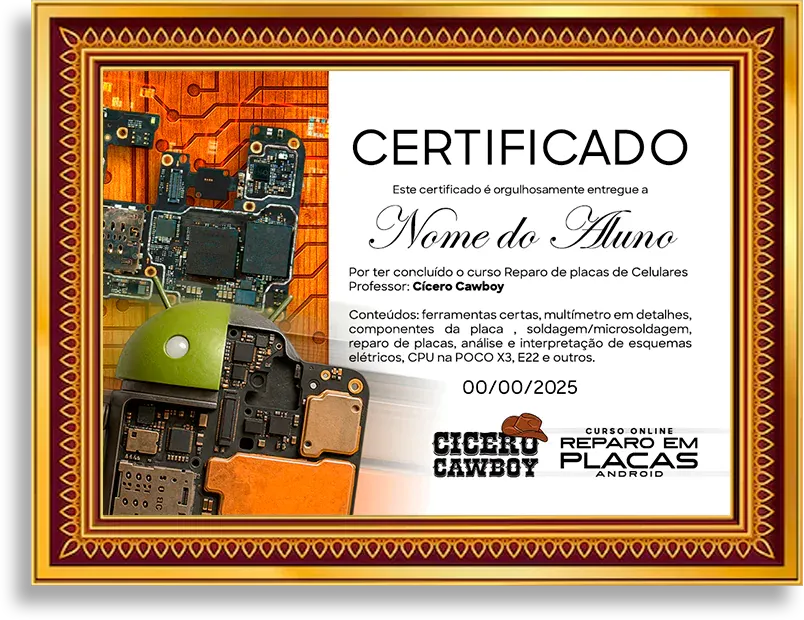 Certificado Cícero Cawboy